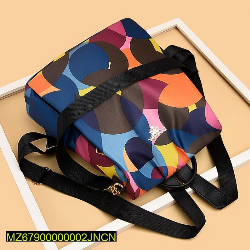 Premium quality Multicolor Backpack For girls