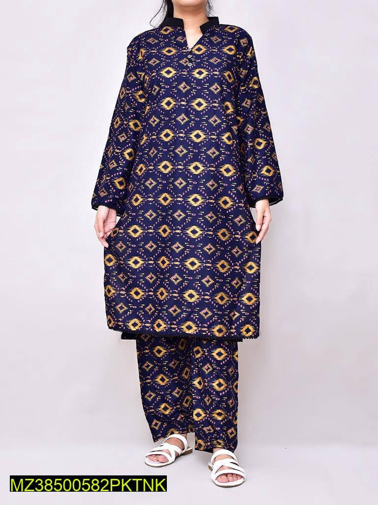 Two PCs women stitched linen suit
