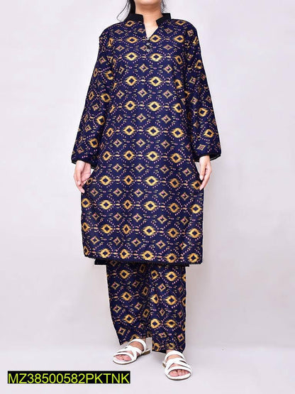 Two PCs women stitched linen suit