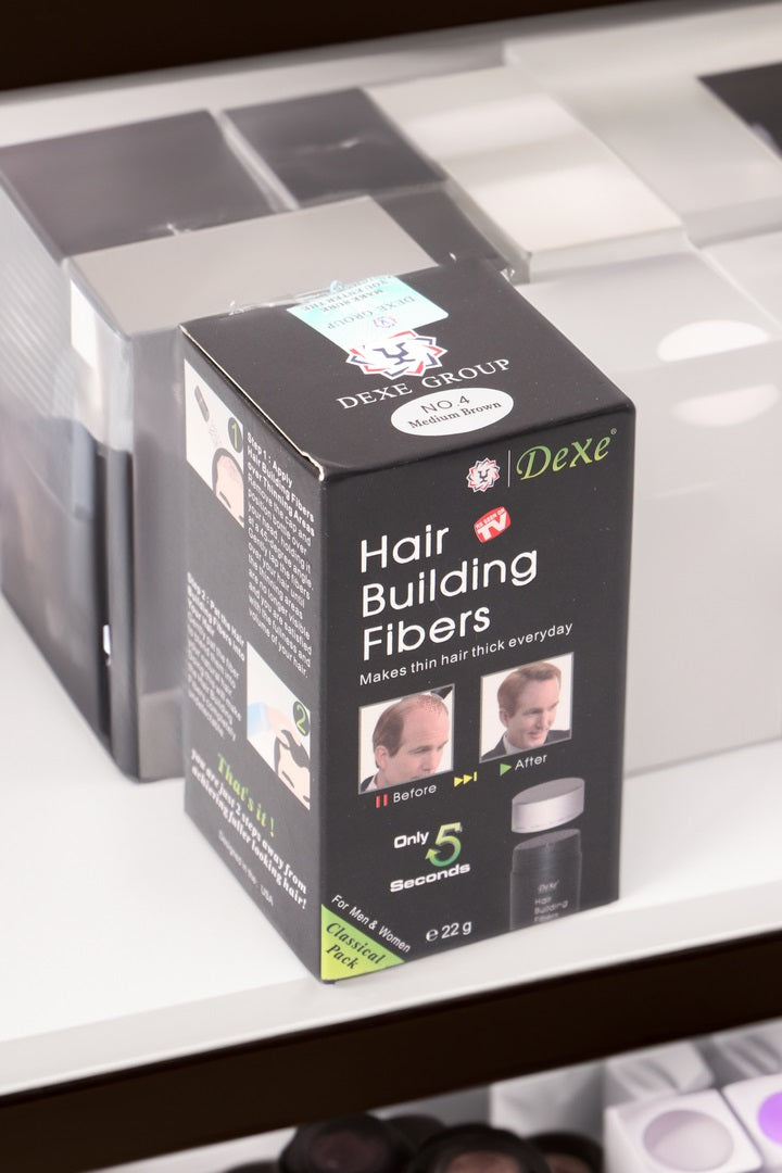 Hair building fiber