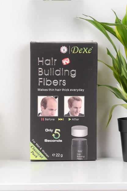 Hair building fiber