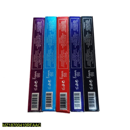 Long lasting men's pocket perfume pack of 5