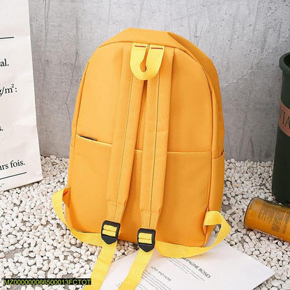 17 inch casual backpack 4 PCs set