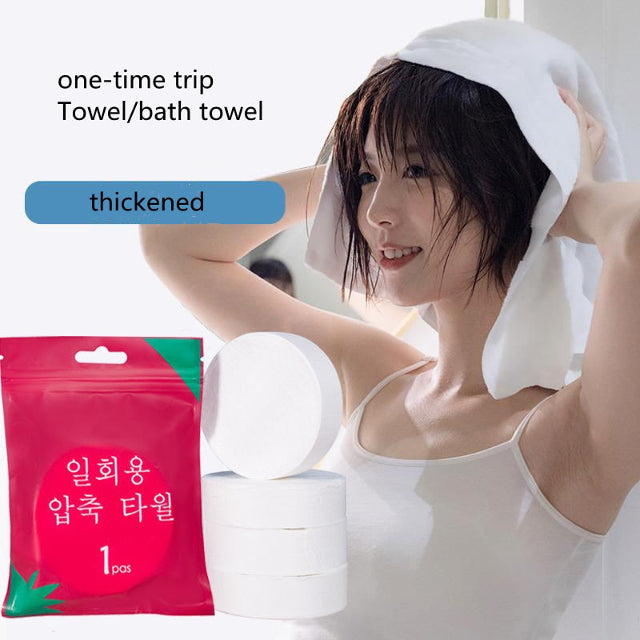 Name: Compressed Towel. Pack of 3