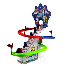 Exciting Penguin Race Track Set with Flashing Lights and Music | Perfect Kids' Toy