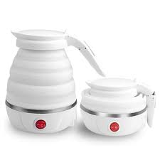 Fast Boiling Portable Travel Kettle | Quick Boil Silicone Collapsible Electric Kettle | T4Trendz