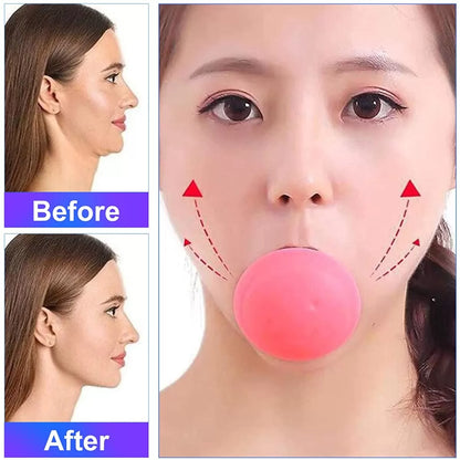 Silicone Jawline Exerciser & Face Lifting Trainer - Firming, Slimming, and Double Chin Remover | T4Trendz
