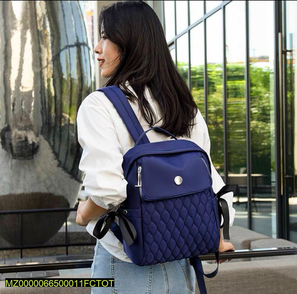 Flap style casual backpack