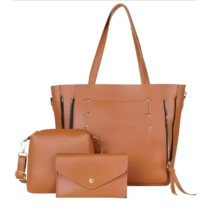 Versatile 3 pcs Tote Bags for Work, Travel, and fashion | Discover t4trendz Collection