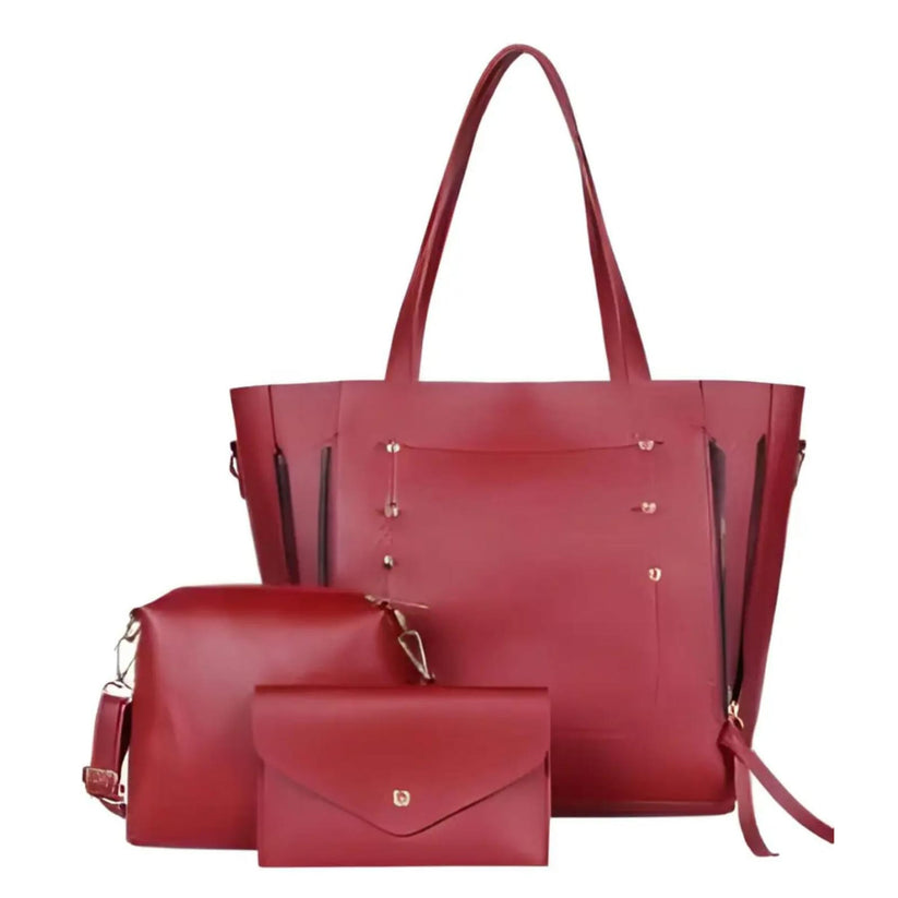 Versatile 3 pcs Tote Bags for Work, Travel, and fashion | Discover t4trendz Collection