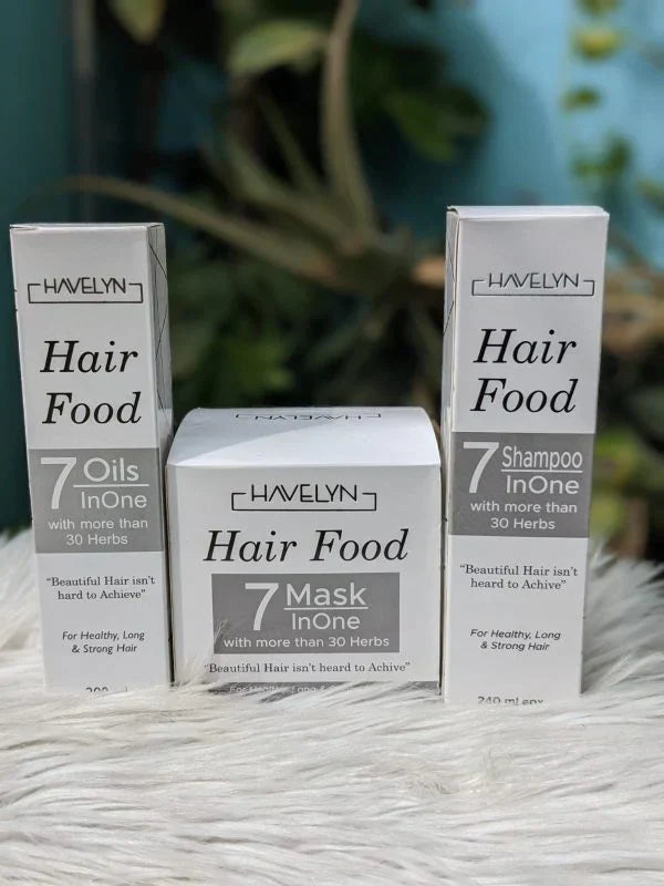 Pack of 3 Havelyn Hair Food Oil - Promote Healthy, Long & Strong Hair | Reduce Hair Fall