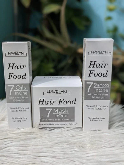 Pack of 3 Havelyn Hair Food Oil - Promote Healthy, Long & Strong Hair | Reduce Hair Fall