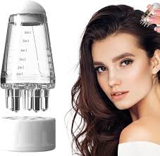 Hair Oil Applicator with Smooth Root Comb | Scalp Massager for Hair Growth | Anti-Hair Loss Lotion Dispenser - 6ML | T4Trendz