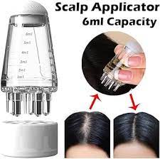 Hair Oil Applicator with Smooth Root Comb | Scalp Massager for Hair Growth | Anti-Hair Loss Lotion Dispenser - 6ML | T4Trendz