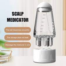 Hair Oil Applicator with Smooth Root Comb | Scalp Massager for Hair Growth | Anti-Hair Loss Lotion Dispenser - 6ML | T4Trendz
