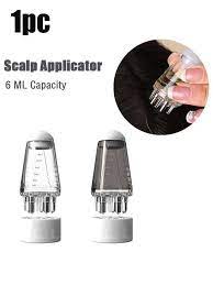 Hair Oil Applicator with Smooth Root Comb | Scalp Massager for Hair Growth | Anti-Hair Loss Lotion Dispenser - 6ML | T4Trendz