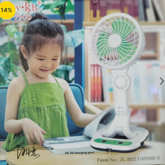 2 in 1 7″ Inch Leaf Table Fan