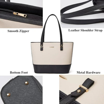 Shop Large Capacity Premium 3pcs Handbag Set