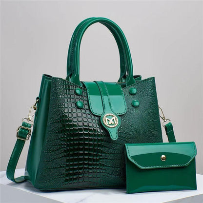 2 PCs patient women's handbags set