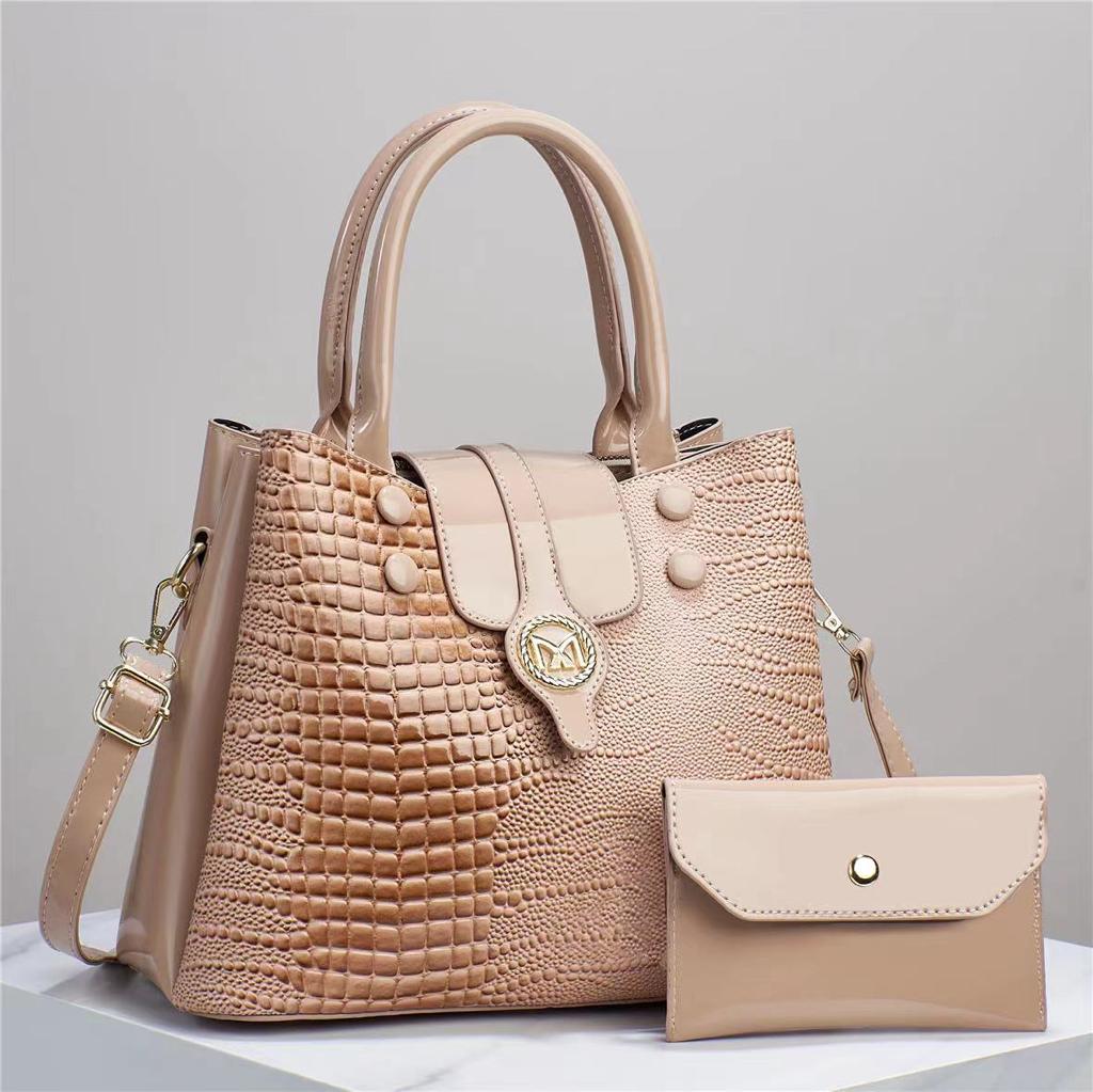 2 PCs patient women's handbags set
