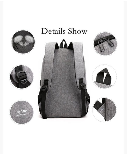 College university or laptop backpack