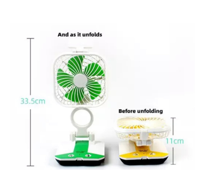 2 in 1 7″ Inch Leaf Table Fan