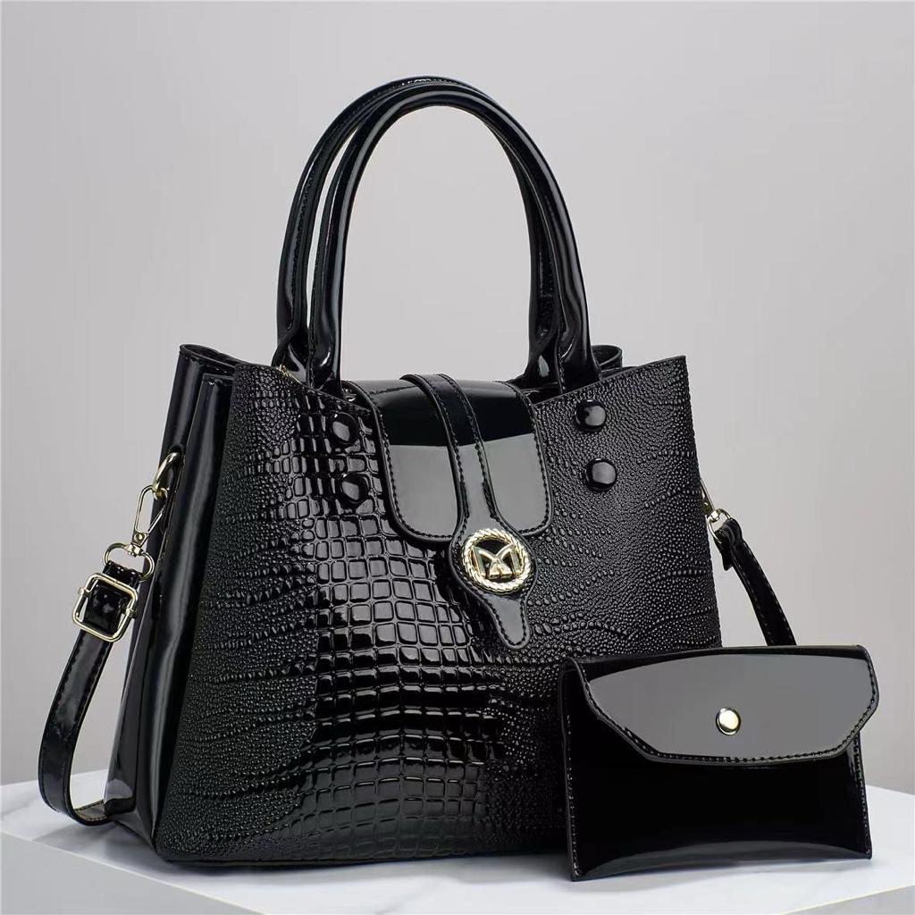 2 PCs patient women's handbags set