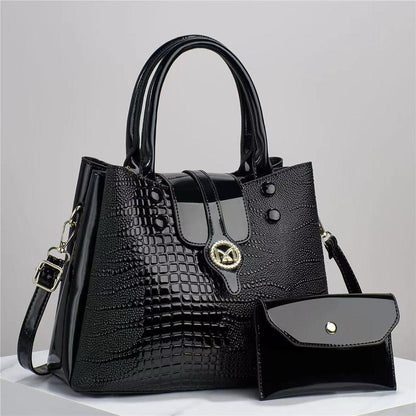 2 PCs patient women's handbags set