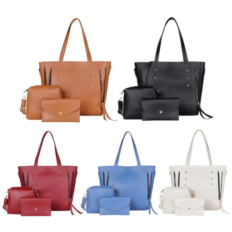 Versatile 3 pcs Tote Bags for Work, Travel, and fashion | Discover t4trendz Collection